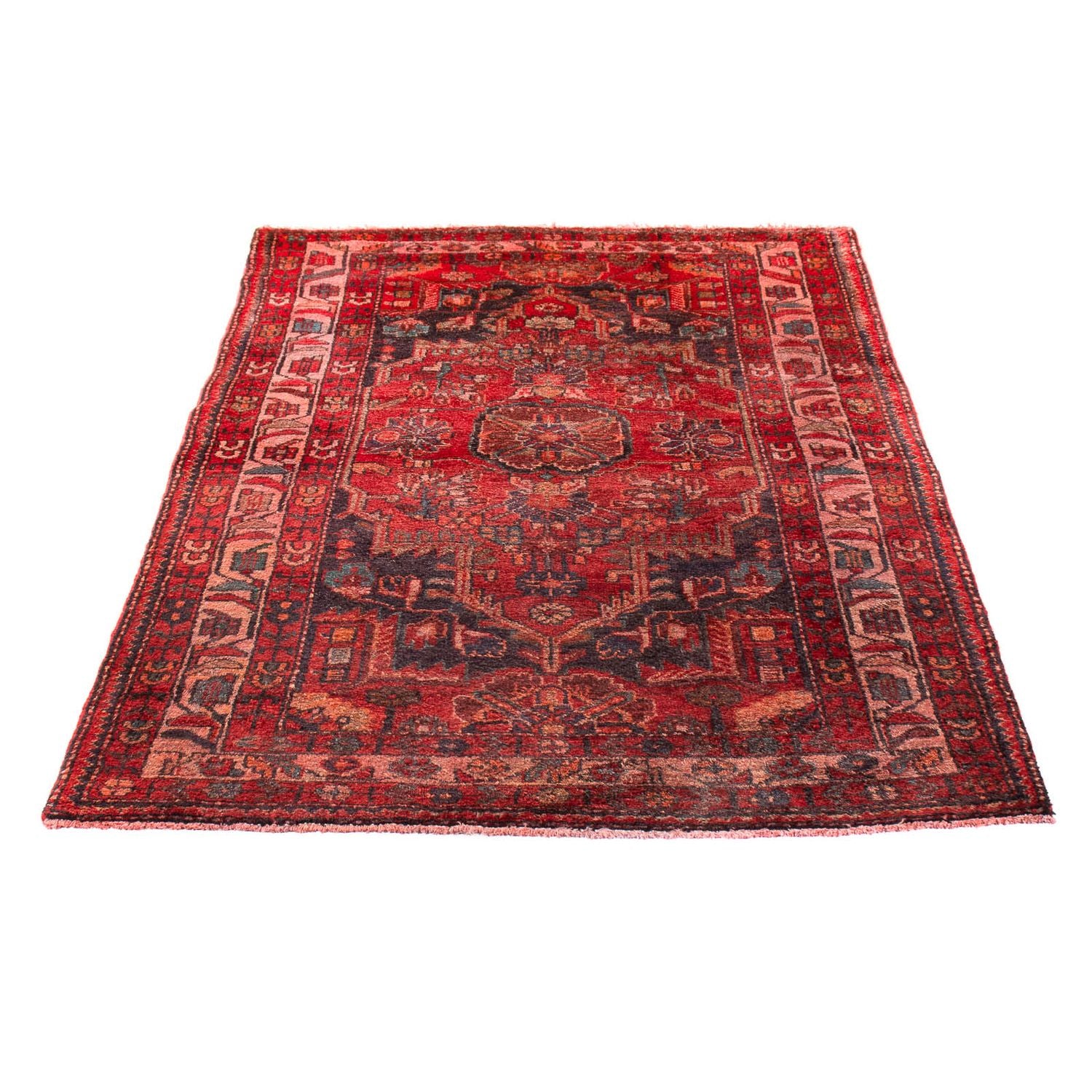 Orientteppich 174 x 112 cm - dunkelrot