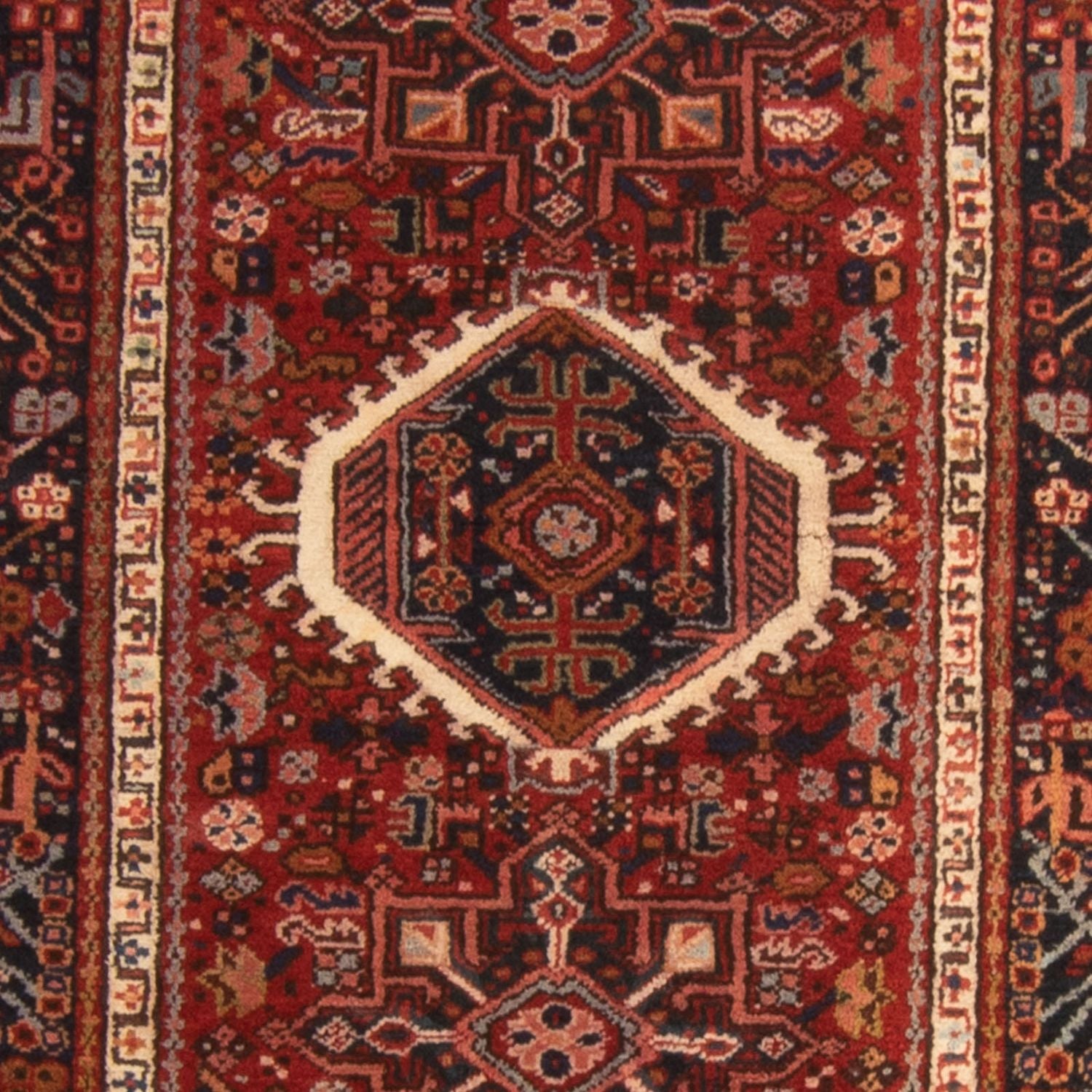 Perserteppich - Nomadic 130 x 100 cm - mehrfarbig