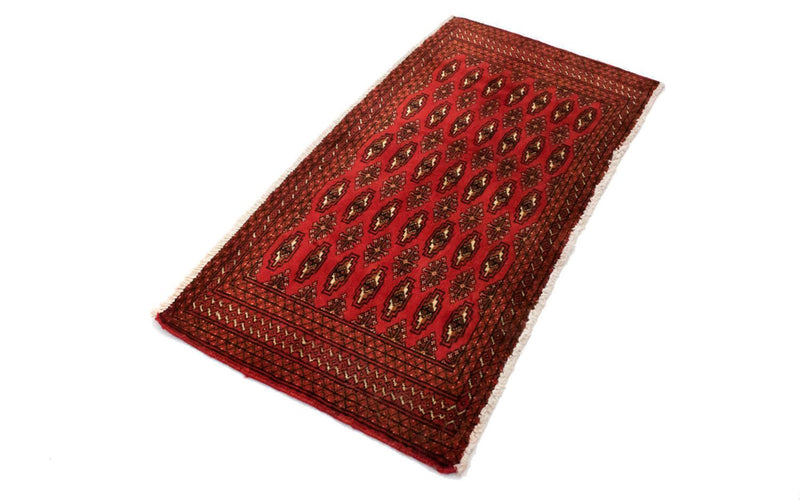 Turkaman Teppich 130 x 60 cm - rot