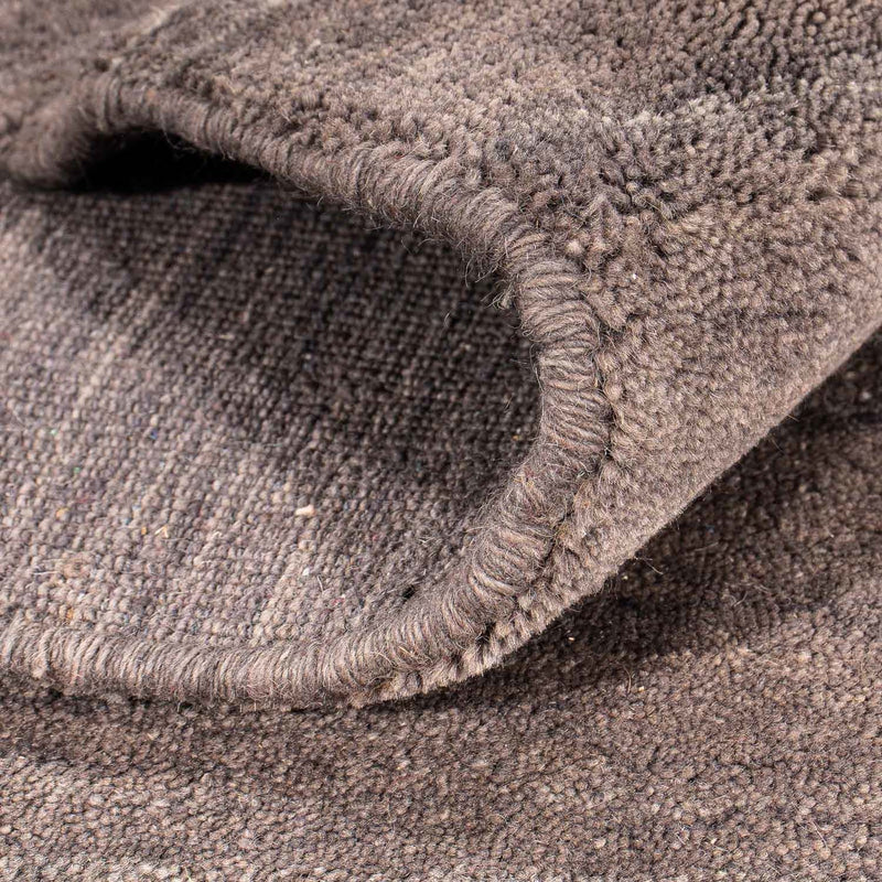Gabbeh Teppich - Indus 298 x 202 cm - dunkelbraun
