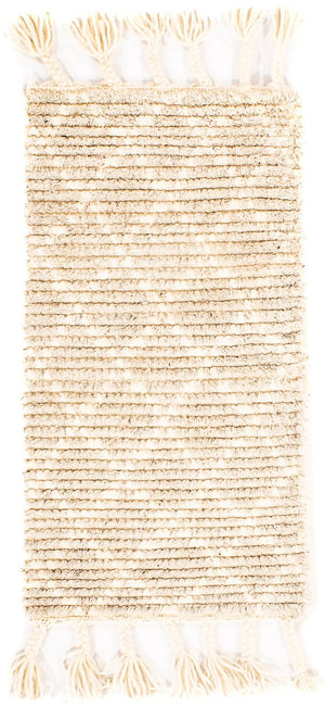 Wollteppich 62 x 32 cm Fußmatte