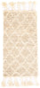 Wollteppich 62 x 32 cm Fußmatte