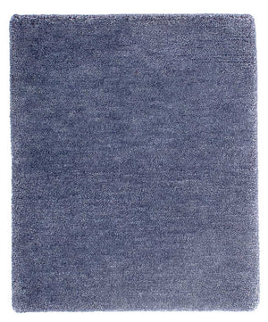 Nepal Teppich 60 x 40 cm - dunkelblau