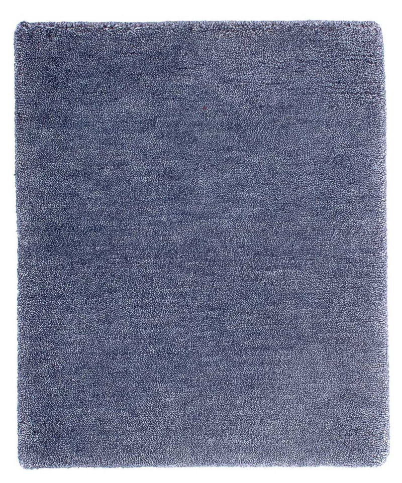 Nepal Teppich 60 x 40 cm - dunkelblau