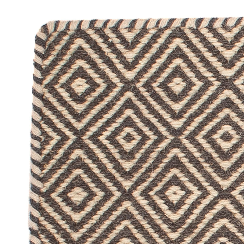 Kelim Teppich - Trendy 45 x 45 cm - mehrfarbig