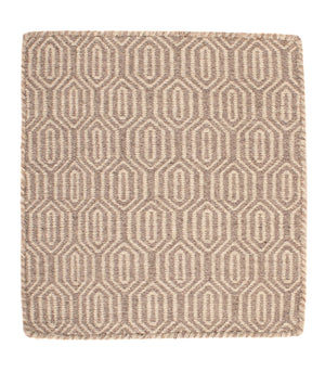 Kelim Teppich - Trendy 45 x 46 cm - hellbraun