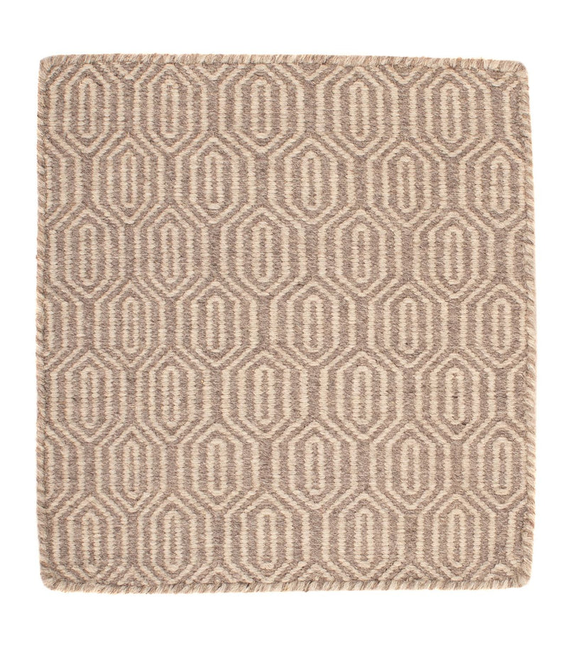 Kelim Teppich - Trendy 45 x 46 cm - hellbraun