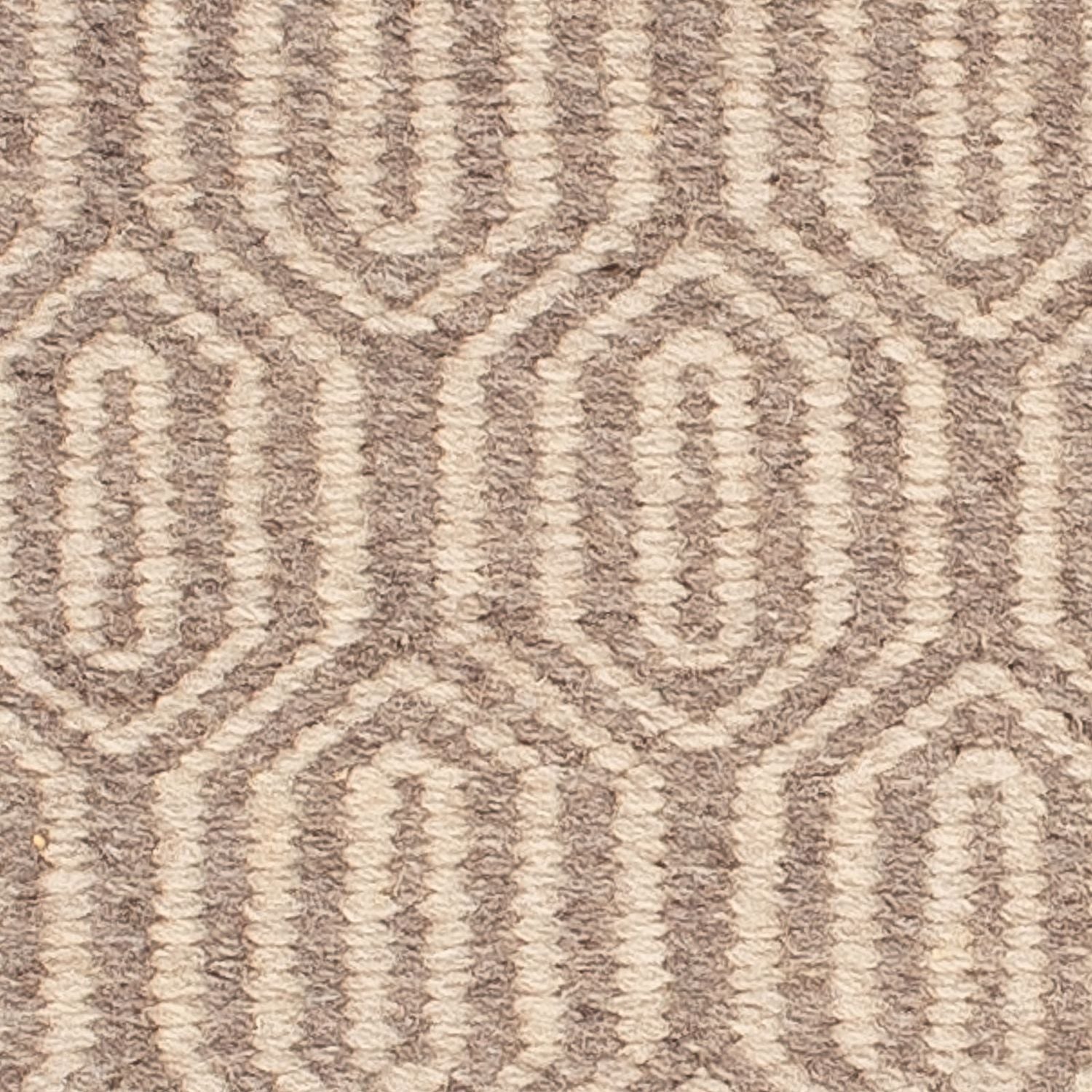 Kelim Teppich - Trendy 45 x 46 cm - hellbraun