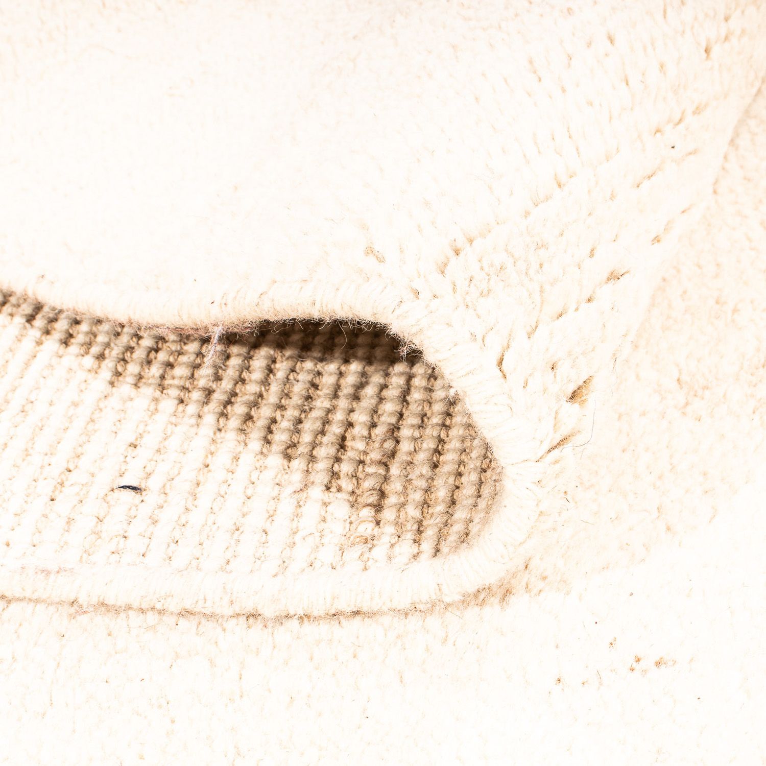 Berber Teppich 198 x 133 cm - beige