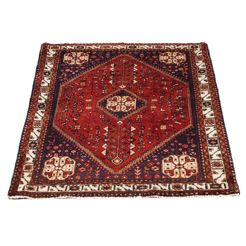 Perserteppich - Nomadic 144 x 98 cm - dunkelrot