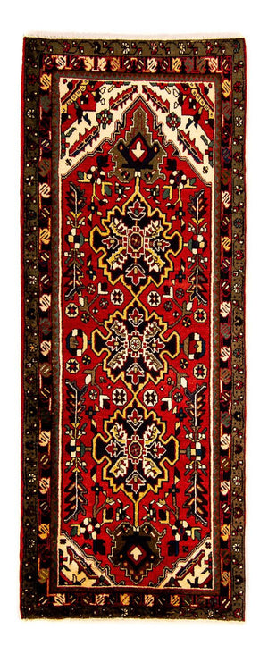 Perserteppich - Nomadic 213 x 86 cm - dunkelrot