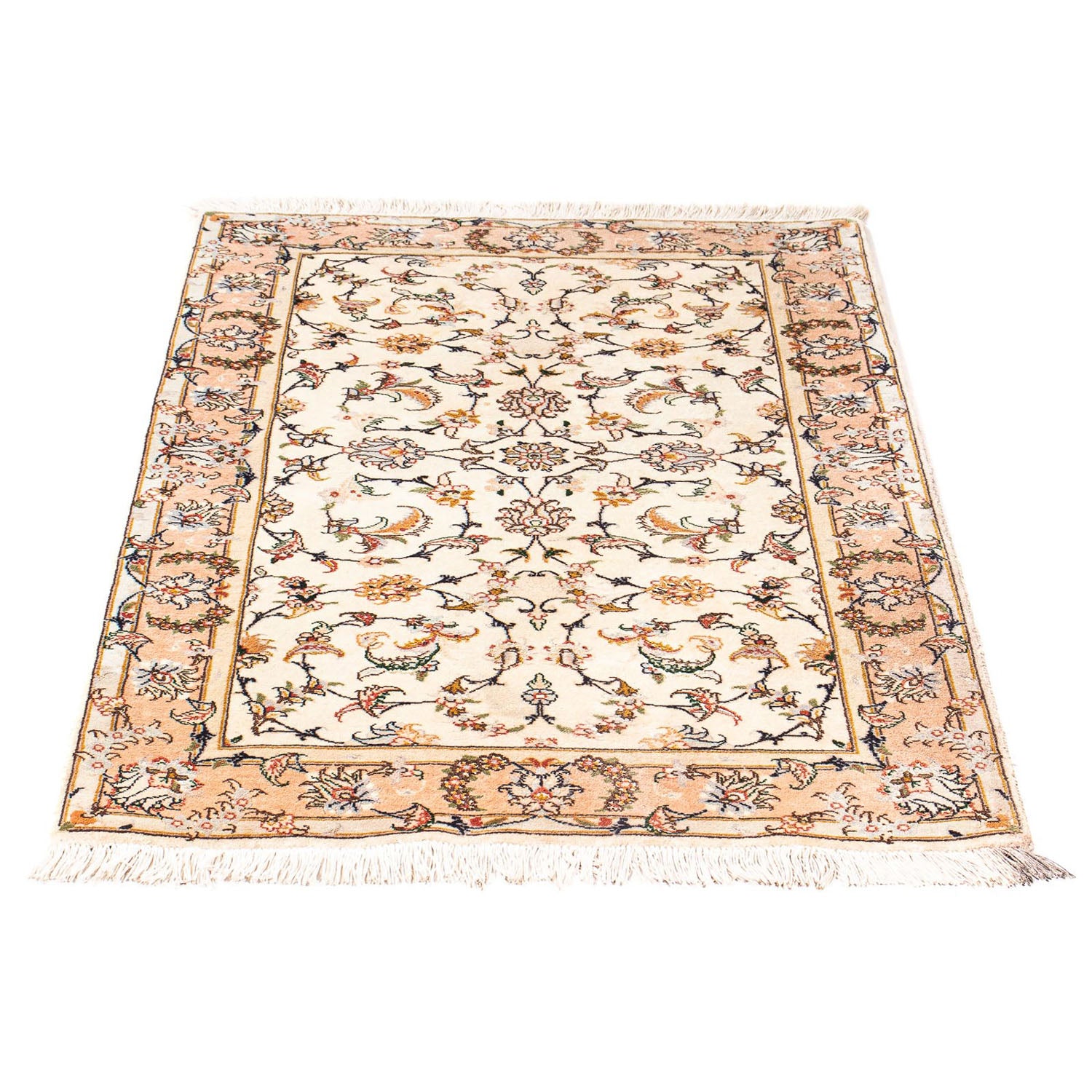 Perserteppich - Täbriz - Royal 114 x 76 cm - beige