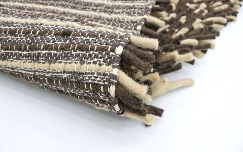 Hochflor Teppich 200 x 124 cm