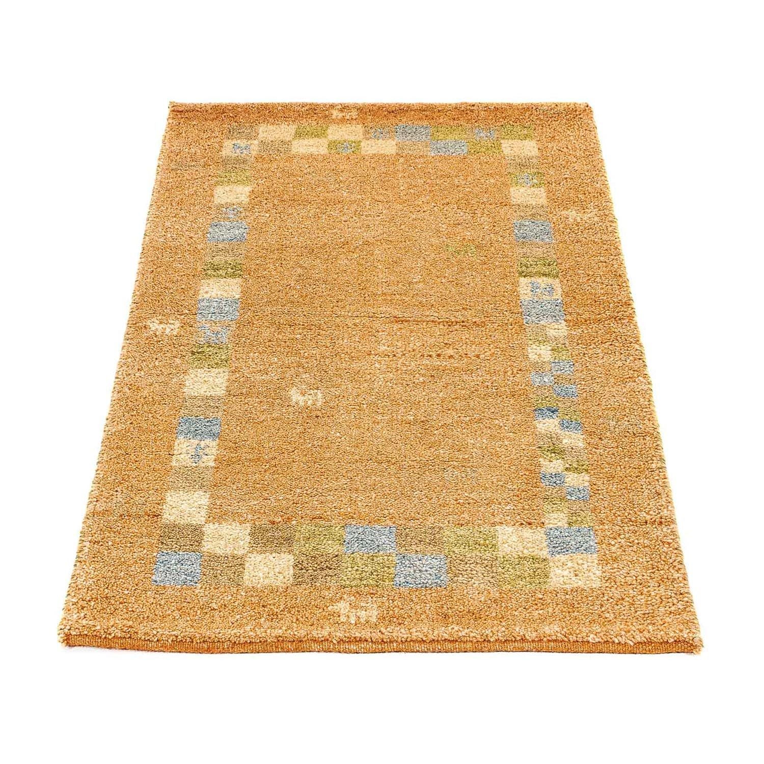 Gabbeh Teppich - Indus 110 x 65 cm - gold