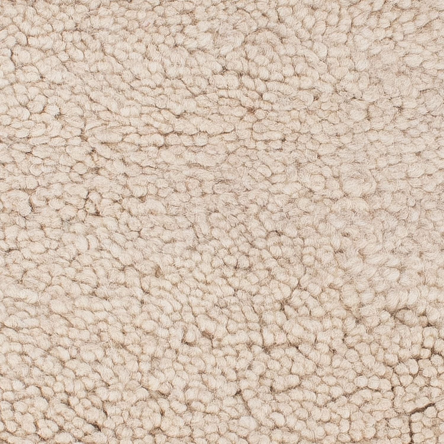 Berber Teppich 120 x 120 cm - beige