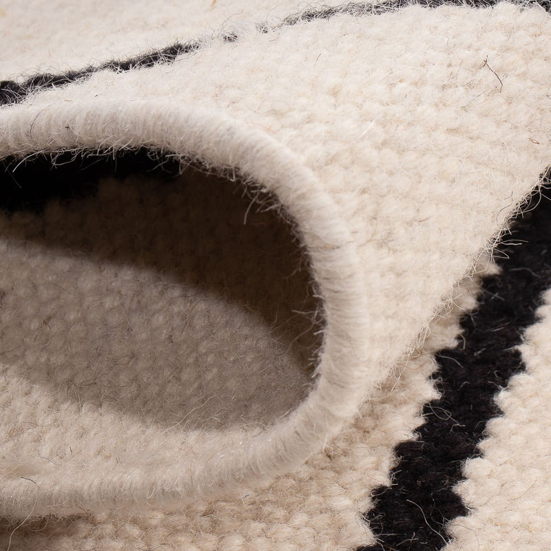 Kelim Teppich - Trendy 93 x 61 cm - beige
