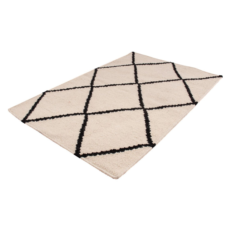 Kelim Teppich - Trendy 93 x 61 cm - beige