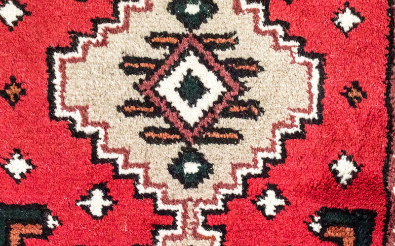 Orientteppich 160 x 90 cm - rot