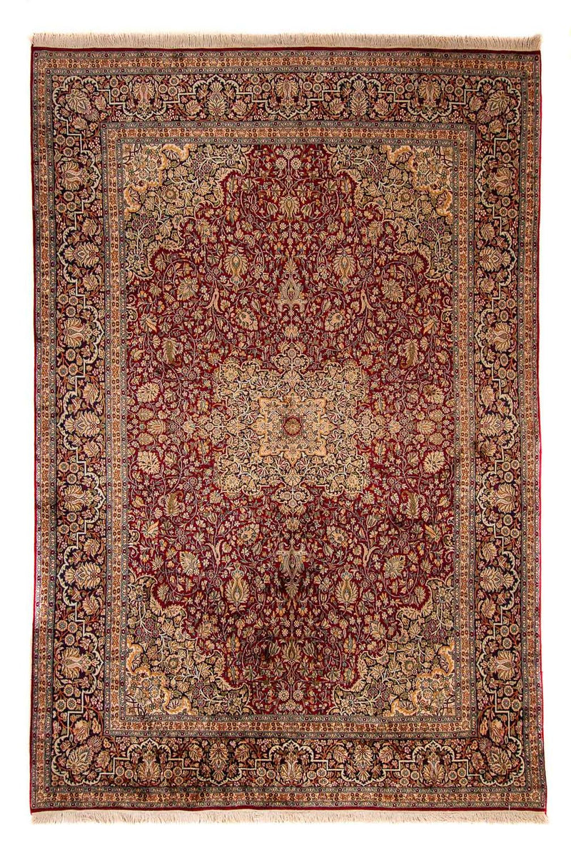 Seidenteppich - Kaschmir Seide 306 x 208 cm Teppich Wohnzimmer