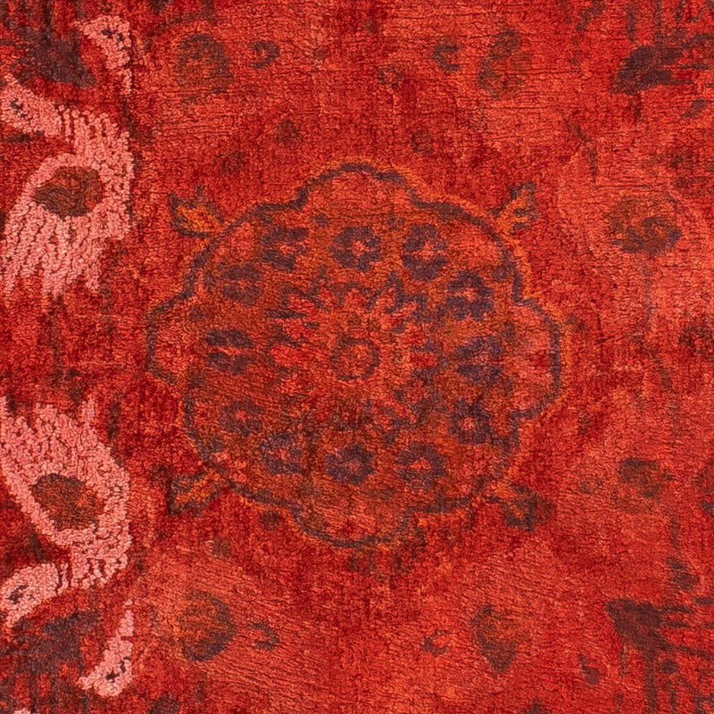 Orientteppich 93 x 60 cm - dunkelrot