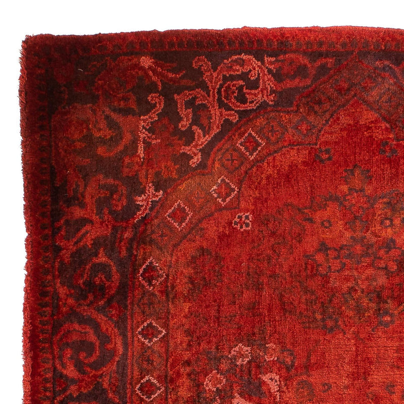Orientteppich 93 x 60 cm - dunkelrot