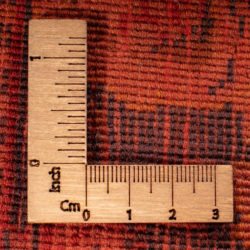 Orientteppich 93 x 60 cm - dunkelrot