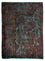 Orientteppich 111 x 80 cm - hellblau