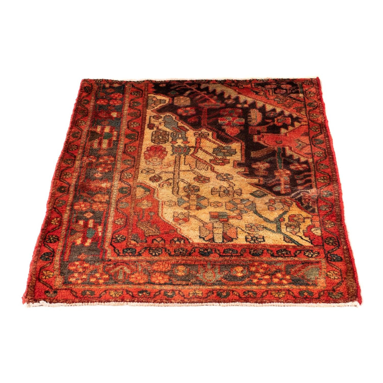 Perserteppich - Nomadic 110 x 82 cm - mehrfarbig