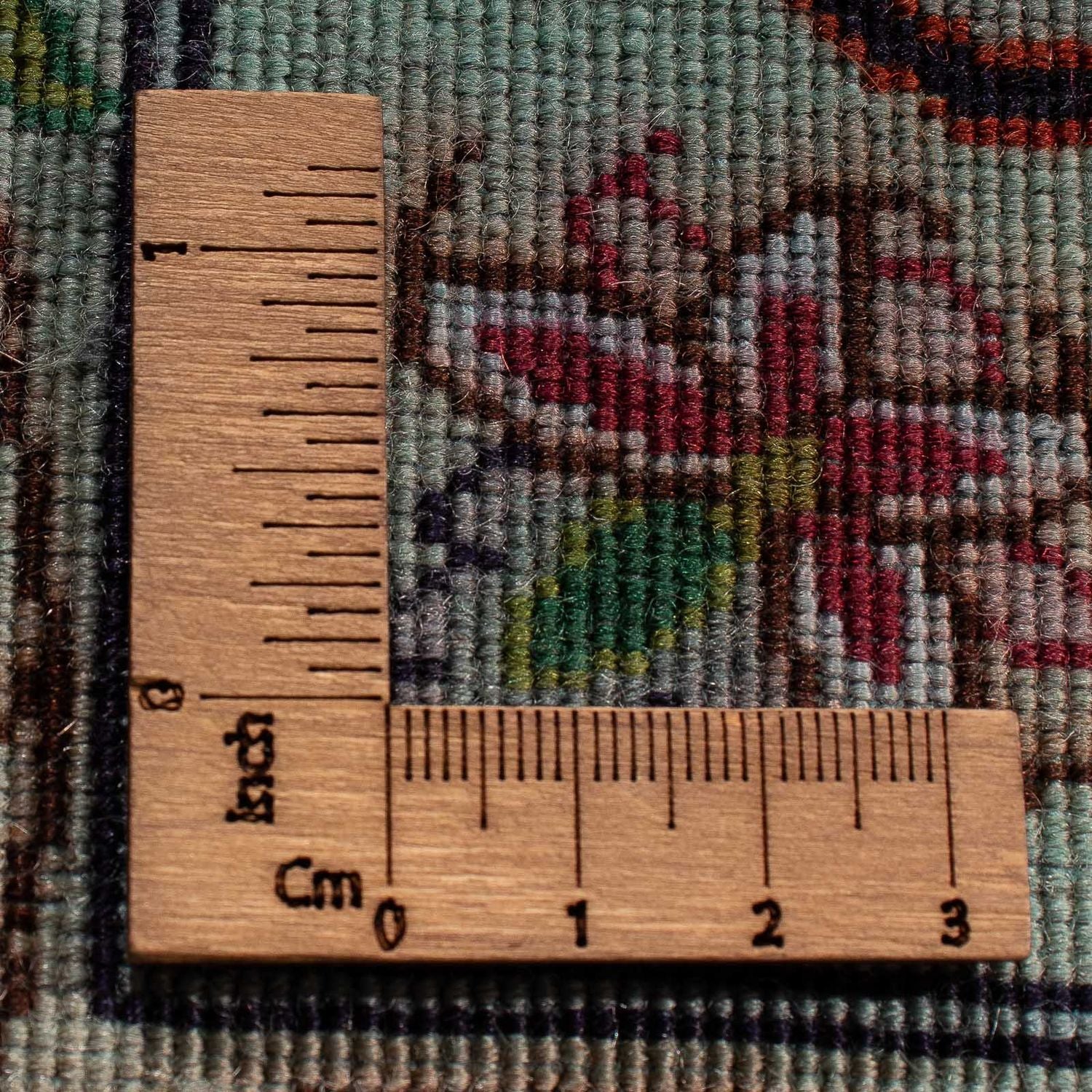 Orientteppich 124 x 77 cm - türkis