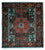 Orientteppich 108 x 101 cm - mehrfarbig