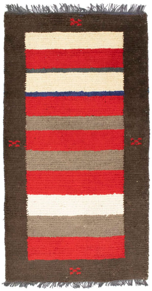 Nepal Teppich 140 x 70 cm - mehrfarbig