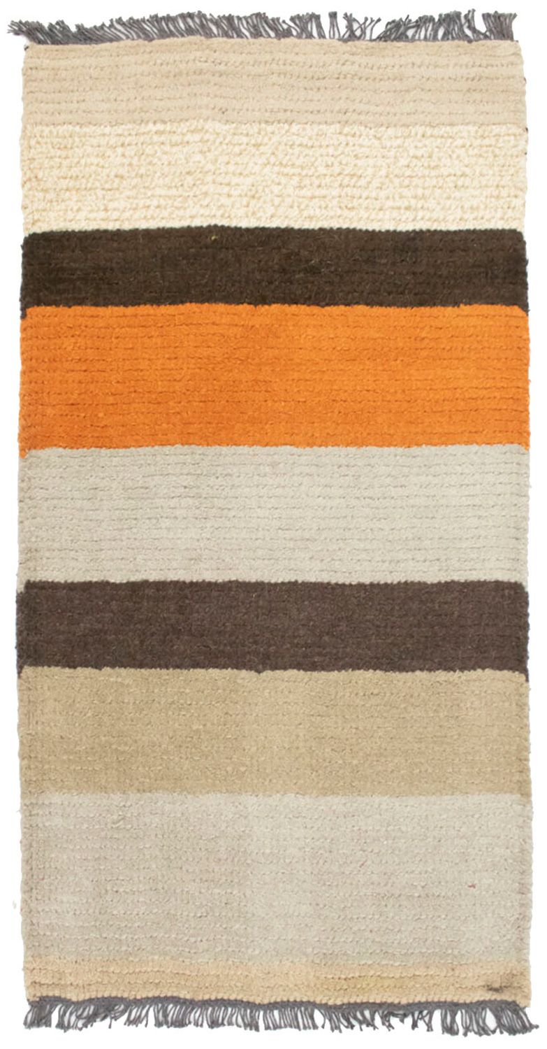 Nepal Teppich 140 x 70 cm - mehrfarbig