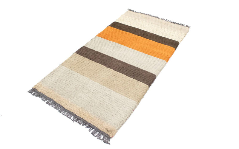 Nepal Teppich 140 x 70 cm - mehrfarbig