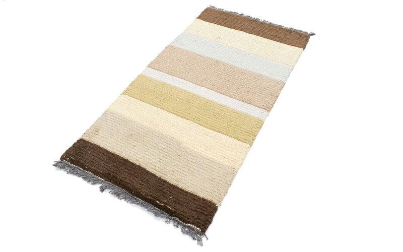 Nepal Teppich 140 x 70 cm - mehrfarbig