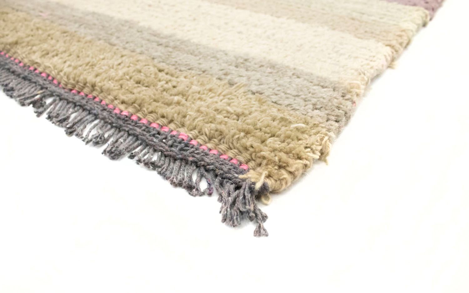 Nepal Teppich 140 x 70 cm - mehrfarbig