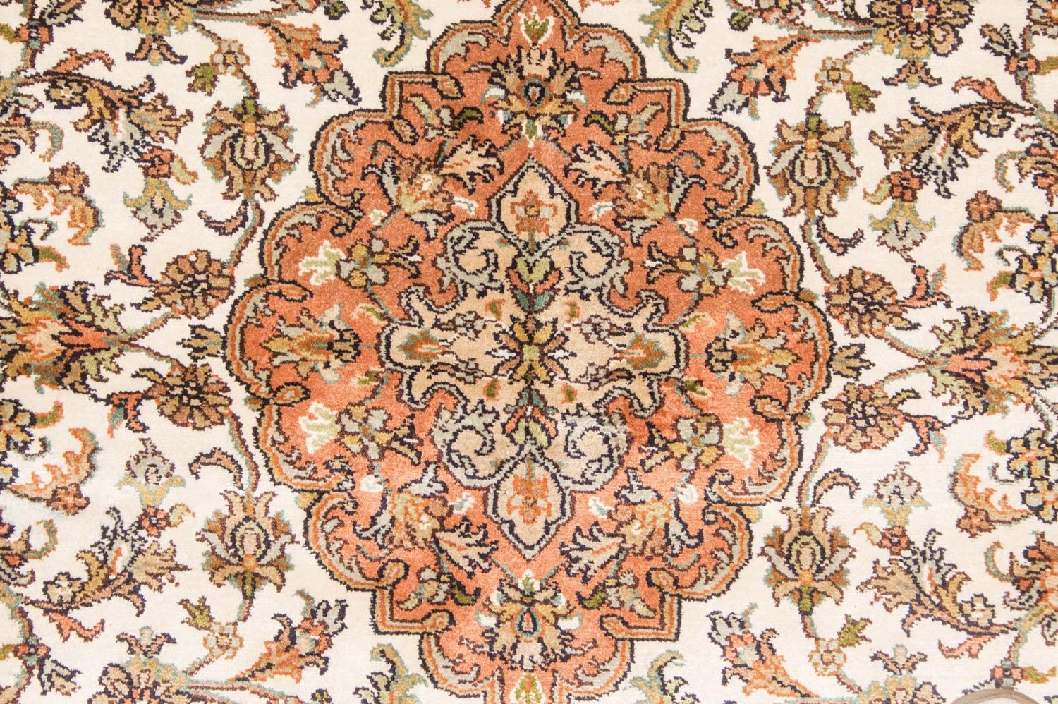 Seidenteppich - Kaschmir Seide 160 x 95 cm Teppichbrücke
