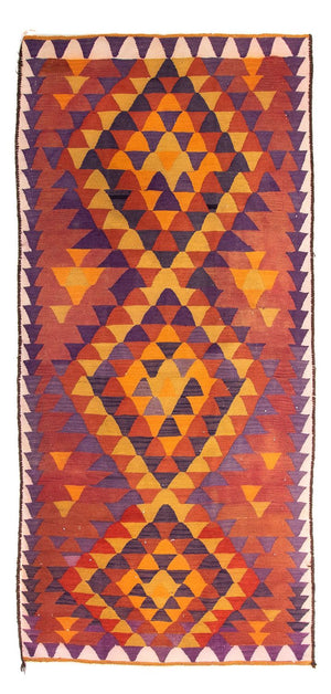 Kelim Teppich - Old 310 x 150 cm - mehrfarbig
