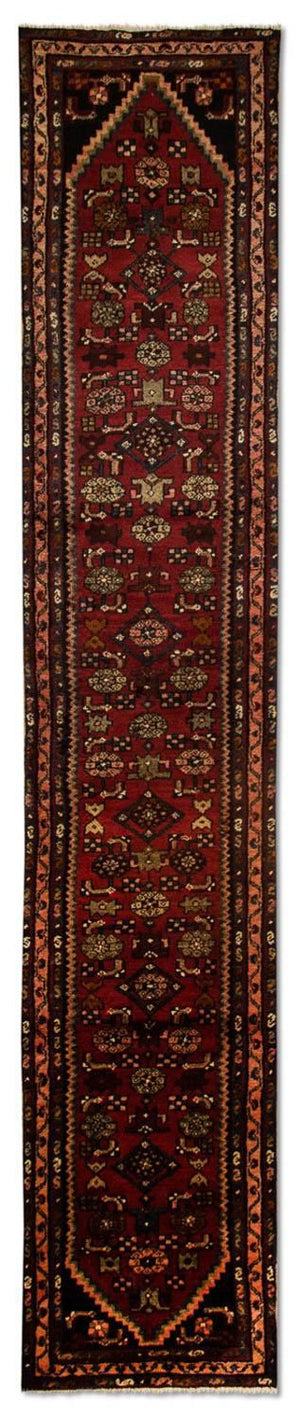 Perserteppich - Nomadic 408 x 74 cm - rot