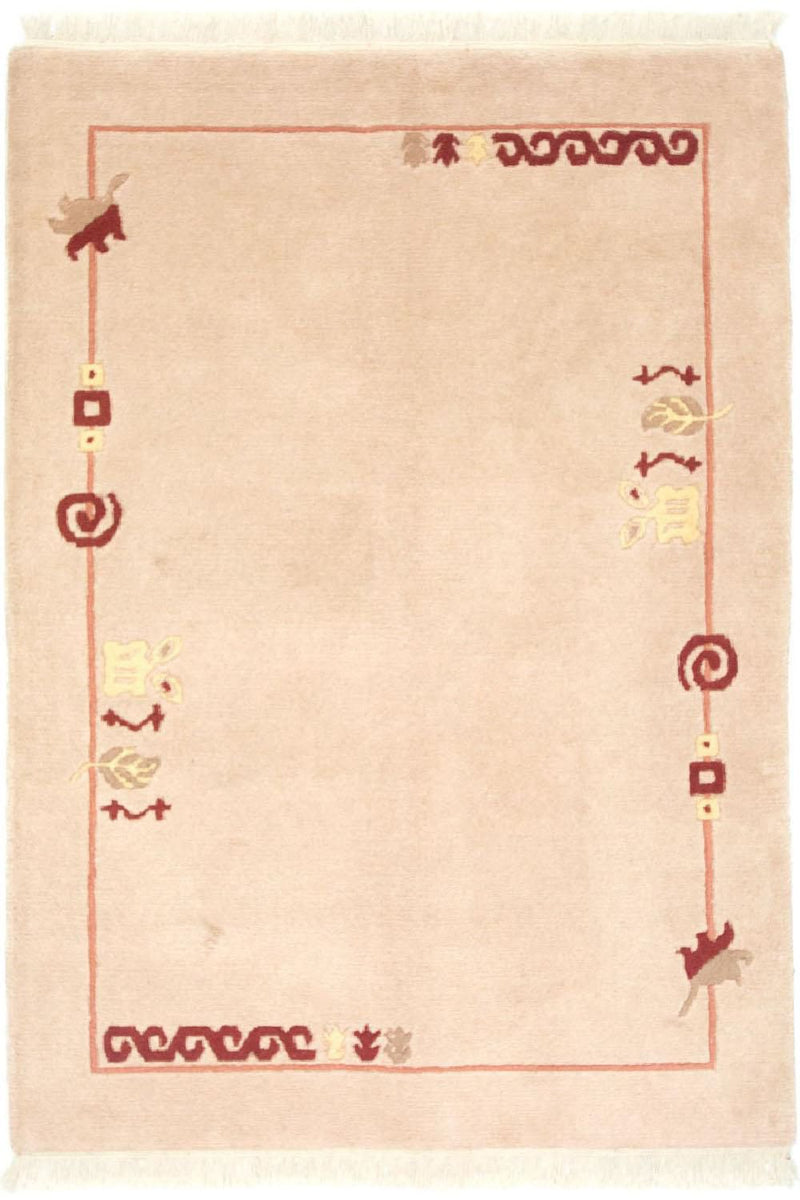 Nepal Teppich 180 x 120 cm - mehrfarbig