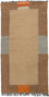 Nepal Teppich 140 x 70 cm - hellbraun