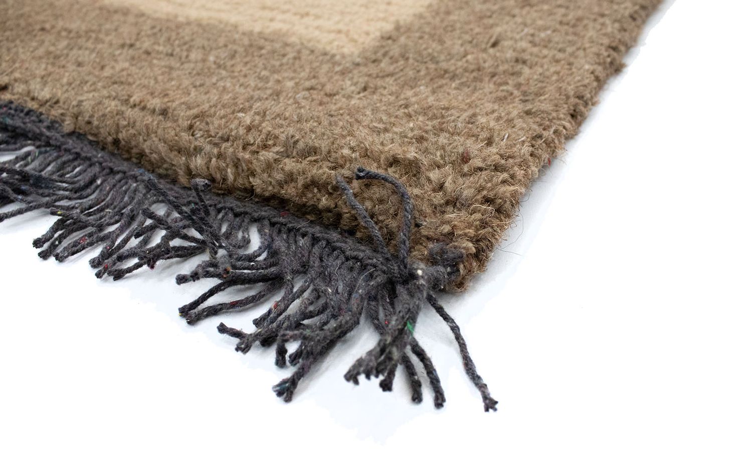 Nepal Teppich 140 x 70 cm - beige