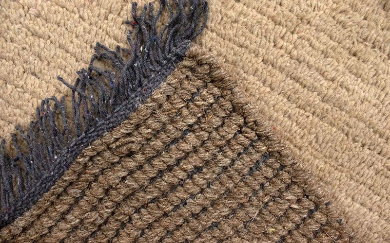 Nepal Teppich 140 x 70 cm - beige