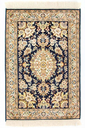 Seidenteppich - Kaschmir Seide 98 x 63 cm Fußmatte