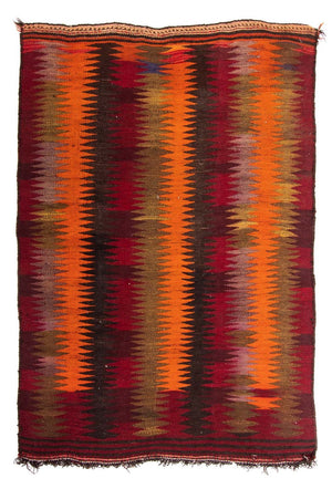Kelim Teppich - Old 225 x 150 cm - mehrfarbig
