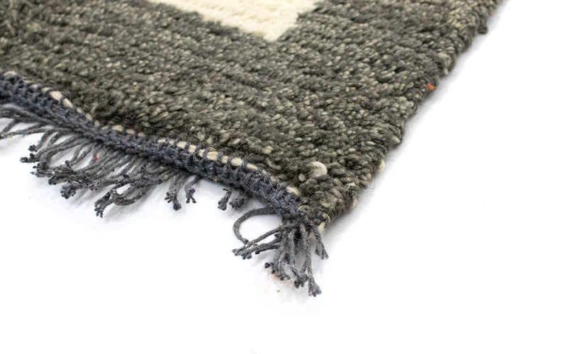 Nepal Teppich 140 x 70 cm - beige