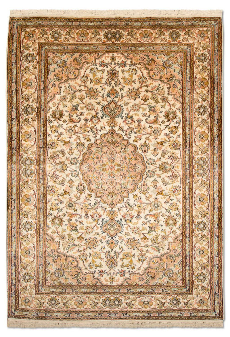Seidenteppich - Kaschmir Seide 184 x 124 cm Teppichbrücke