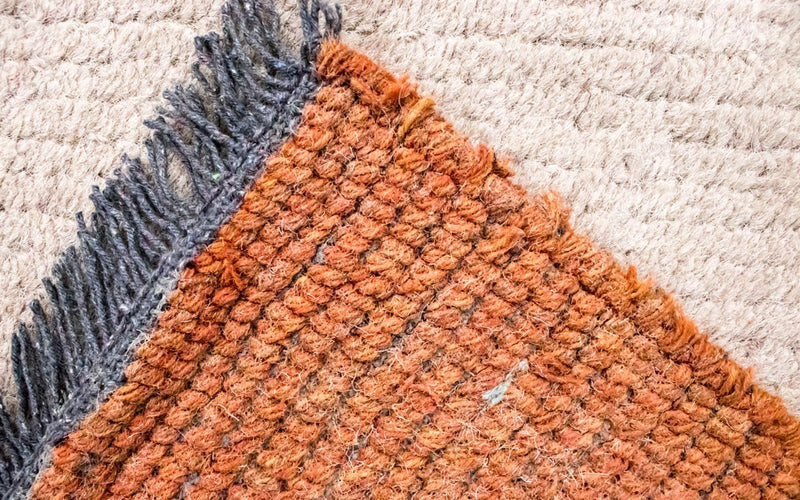 Nepal Teppich 140 x 70 cm - beige