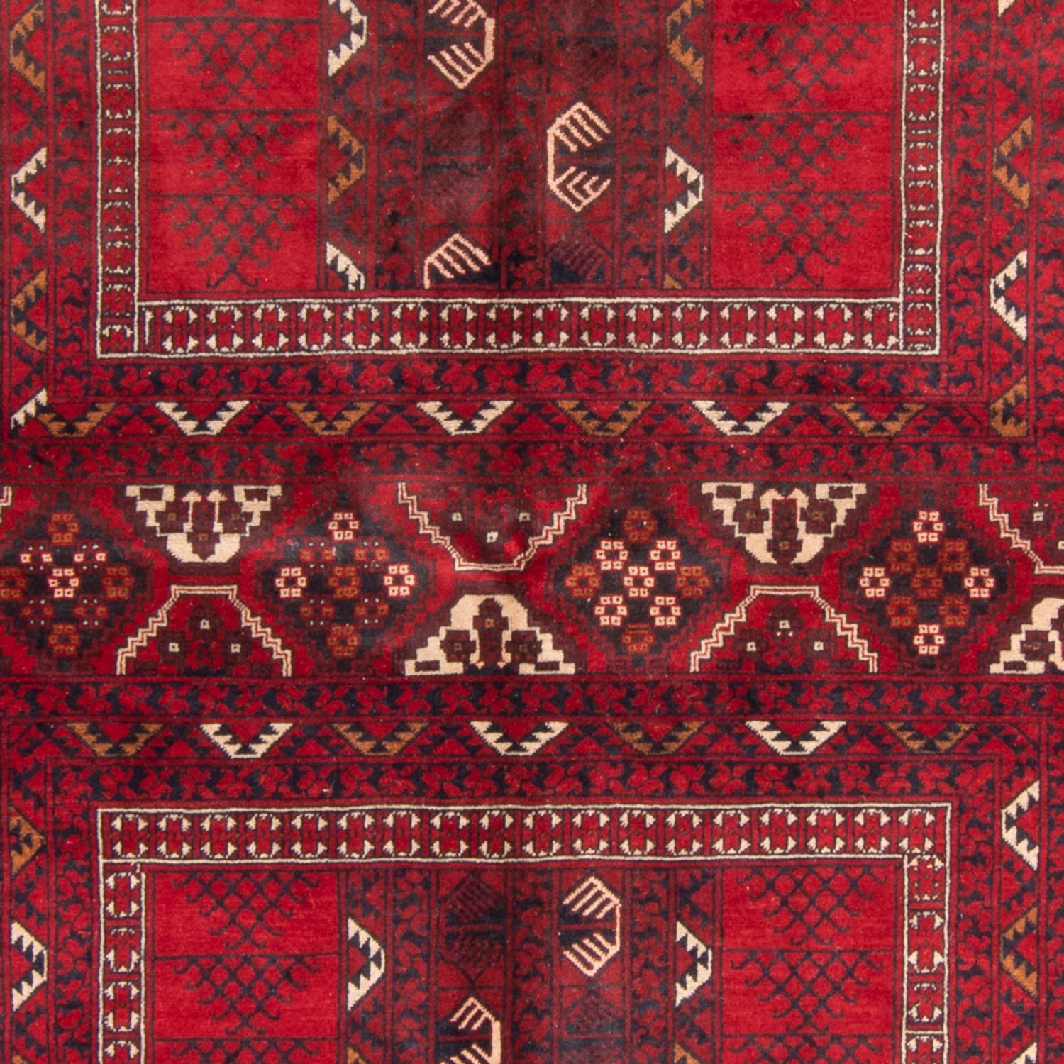Turkaman Teppich - 230 x 153 cm - rot