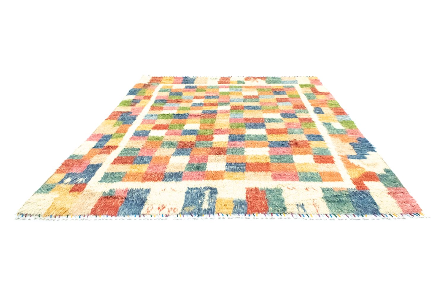 Berber Teppich 330 x 250 cm - bunt