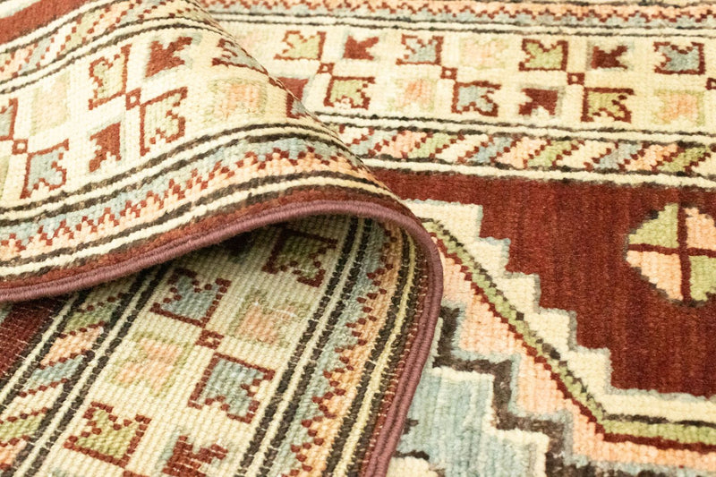 Ziegler Teppich - Modern 182 x 60 cm - rot